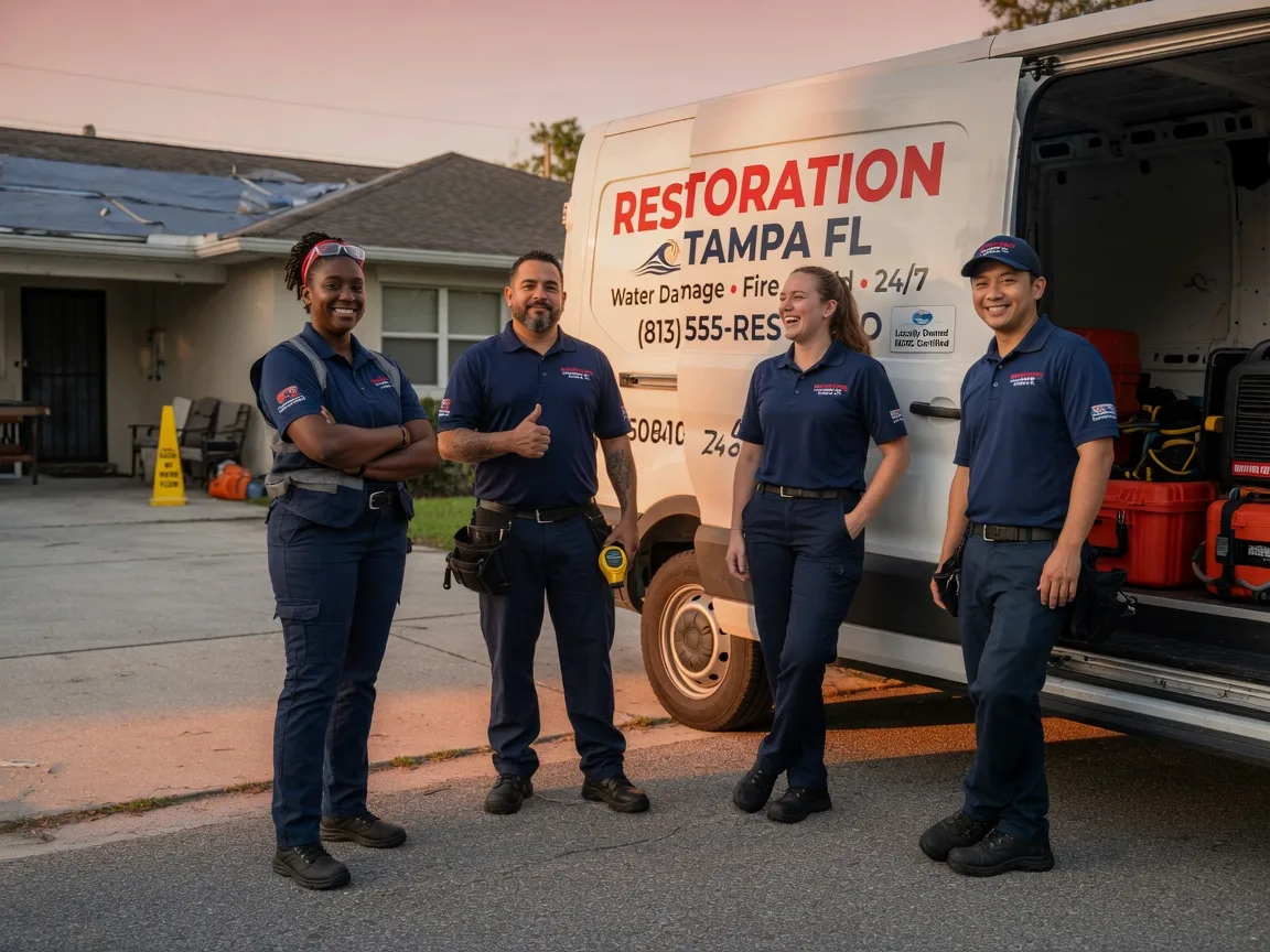 Water Damage Restoration company in Birchleaf, VA